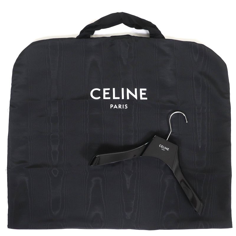 Celine 2w987795w Triomphe Badge Quilted Monogram Padded Vest Black 36 With