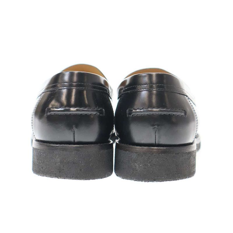 Hermes Moccasin Valmy Loafer Shoes 192455zh Black 42