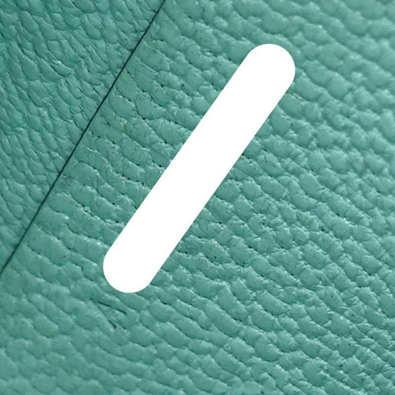 Hermes Bastia GM Coin Case A Stamp Manufactured In 2017 Chevre Aqua