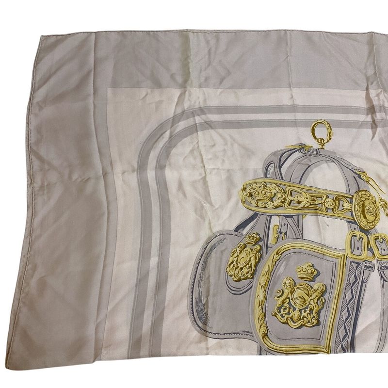 Hermes Carre 140 Ceremonial Maitre D' Surteint Brides De GALA Scarf Bag Brand