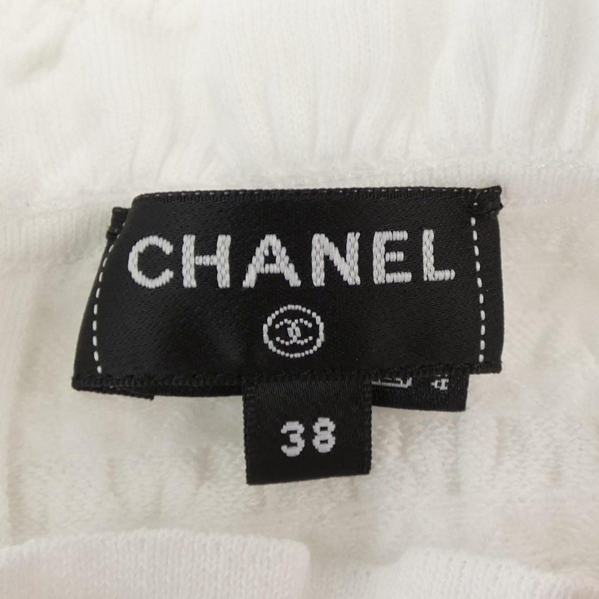 Chanel Knit Sweater White — view 5