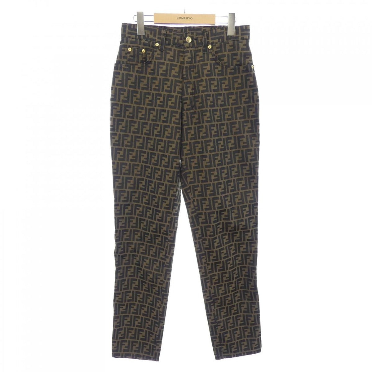 Fendi Vintage Pants Brown 31