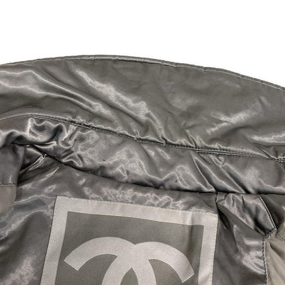 Chanel Coat Size 36 S Women's Sport Line P24104 Gray Sleeve Pockets / Long