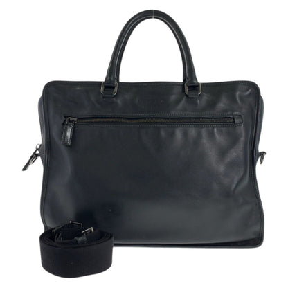Prada Black Leather Business