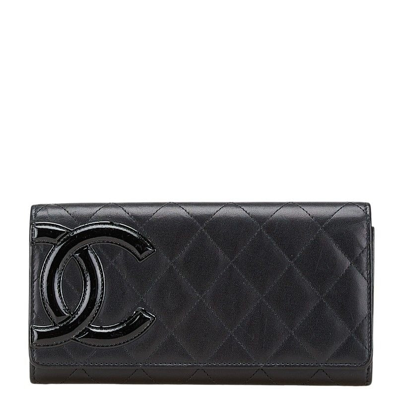 Chanel Quilted Cambon Lambskin Black