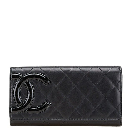 Chanel Quilted Cambon Lambskin Black