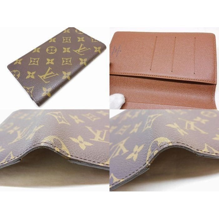 Louis Vuitton Monogram Agenda Posh Notebook Cover a Dos Address Book — view 3