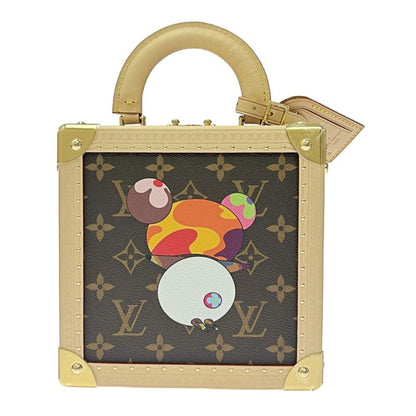 Louis Vuitton M13127 Monogram Mini Square Trunk X Takashi