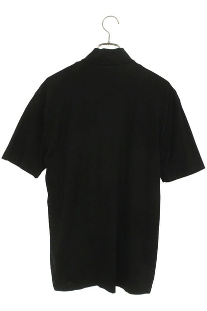 Prada Ujn917 S000 1YR4 Triangle Logo Plate Zip T-shirt Men's M