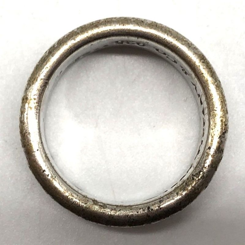 Tiffany & Co Tiffany & Co Narrow Ring 1997 Sv925 Ring Size 13 Silver Used 006392