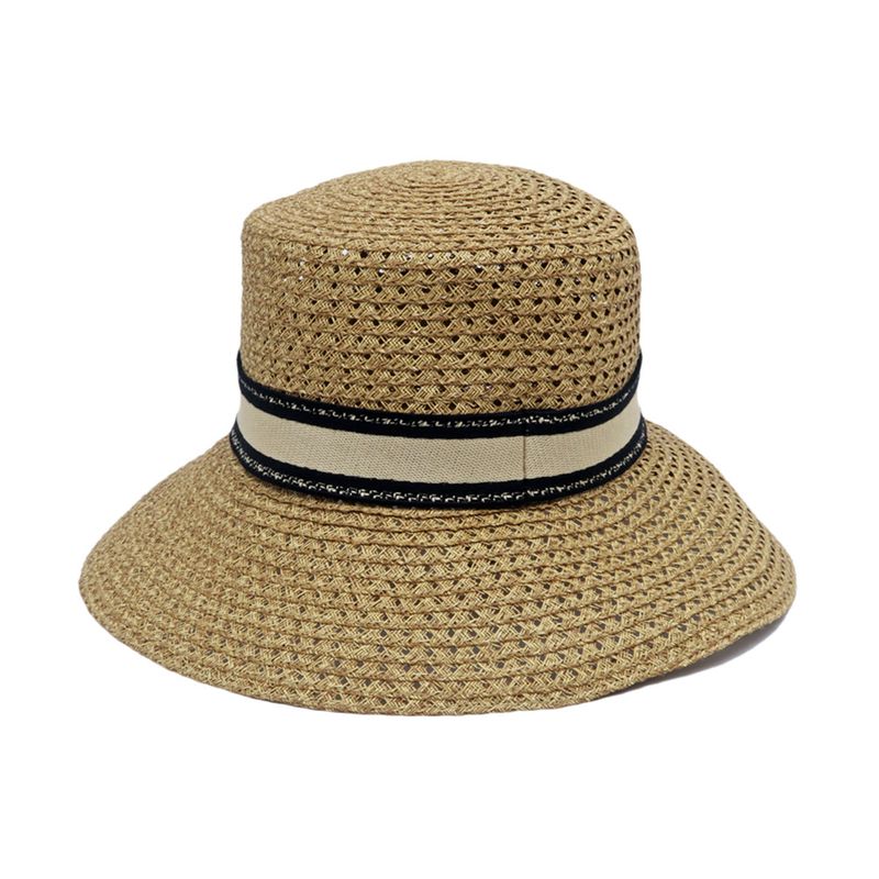 Dior D Bobby Wide Brim Hat 34dbp924g153 Beige Black Size 57 Hat
