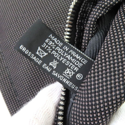 Hermes Yale Line GM Serie Button Canvas Large Shape Tote Bag Boston Bag Gray