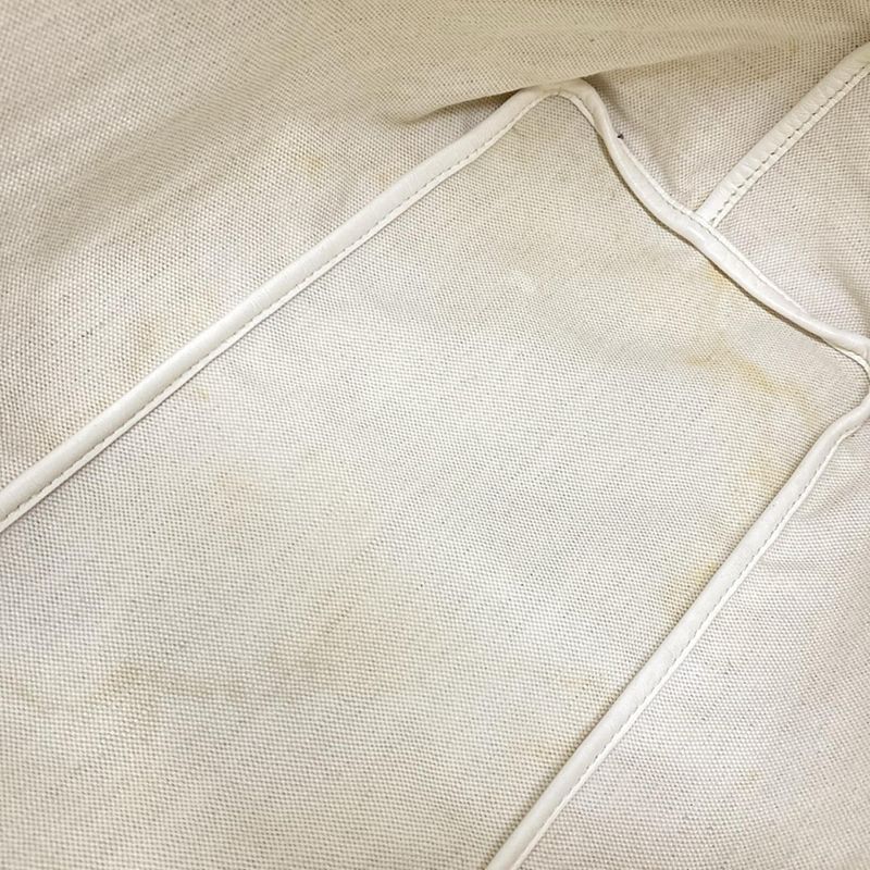 Goyard Tote Bag Saint Louis PM White Leather