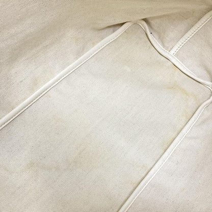 Goyard Tote Bag Saint Louis PM White Leather