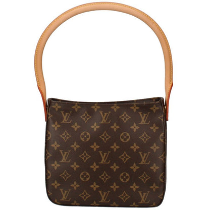 Louis Vuitton Looping MM M51146 Monogram Women's Shoulder Bag Brown Excellent