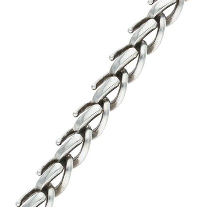 Tiffany & Co Forge Medium Link Silver Bracelet Men's L