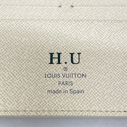 Louis Vuitton Damier Azure Portefeuille Antholite Long Wallet N63072 White