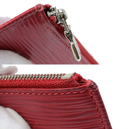 Louis Vuitton Key Case Coin Case Epi Red Pochette Cles M6380e 68sj341