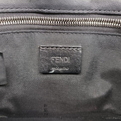 Fendi Baguette Slim Brown Jacquard 7m0295 A9ZL 209-0501