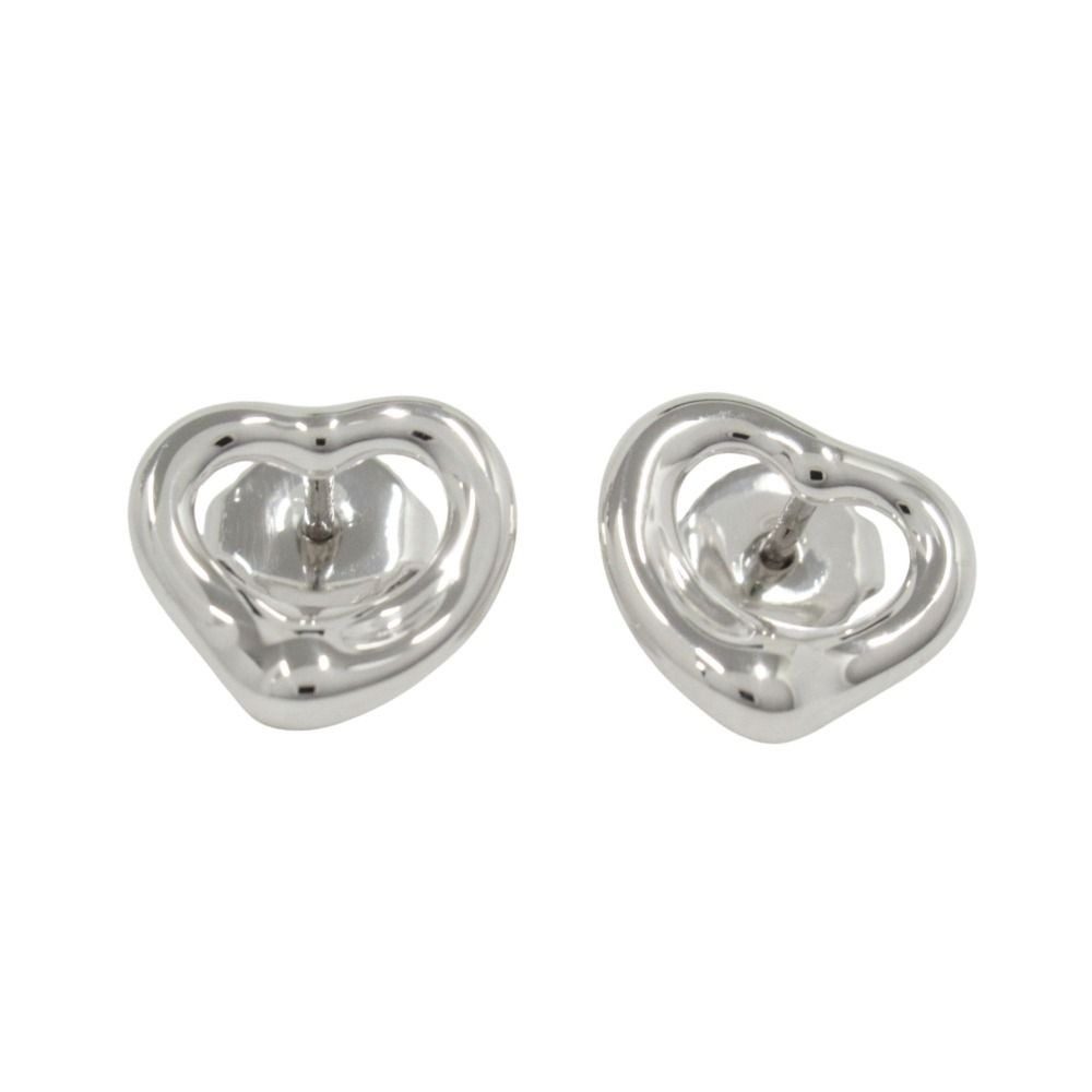 Tiffany & Co Polished Open Earrings Silver