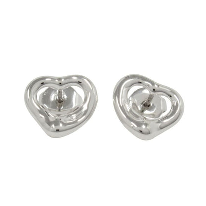 Tiffany & Co Polished Open Earrings Silver