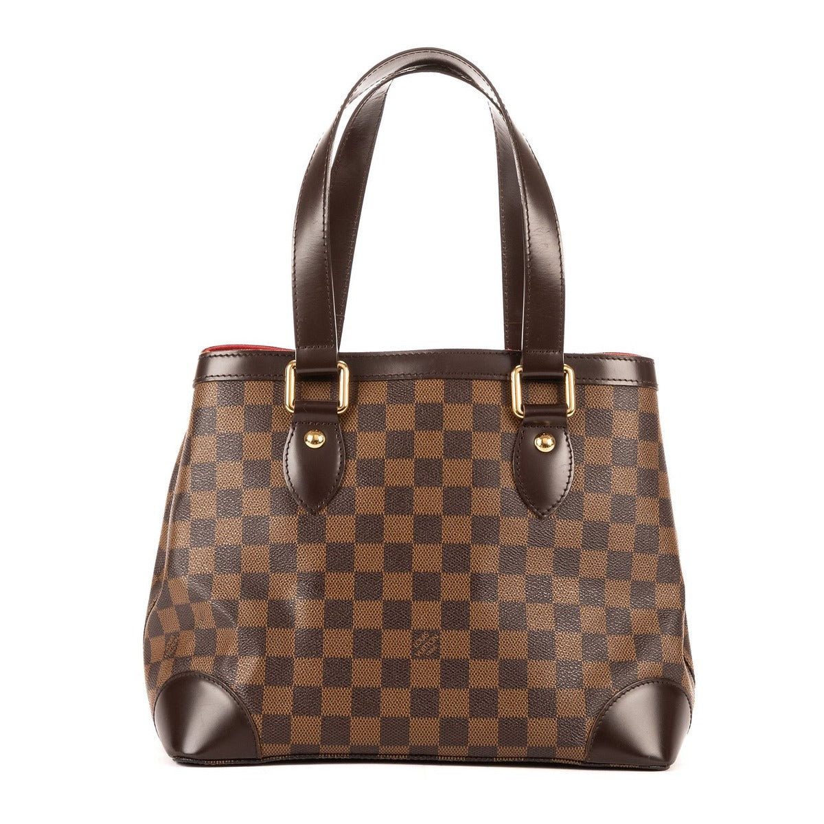 Louis Vuitton Hampstead Dark Brown Damier Ebene Shoulder Bag — view 5