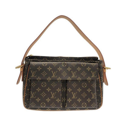Louis Vuitton Monogram Viva-Cite GM Shoulder Bag Brown Marron