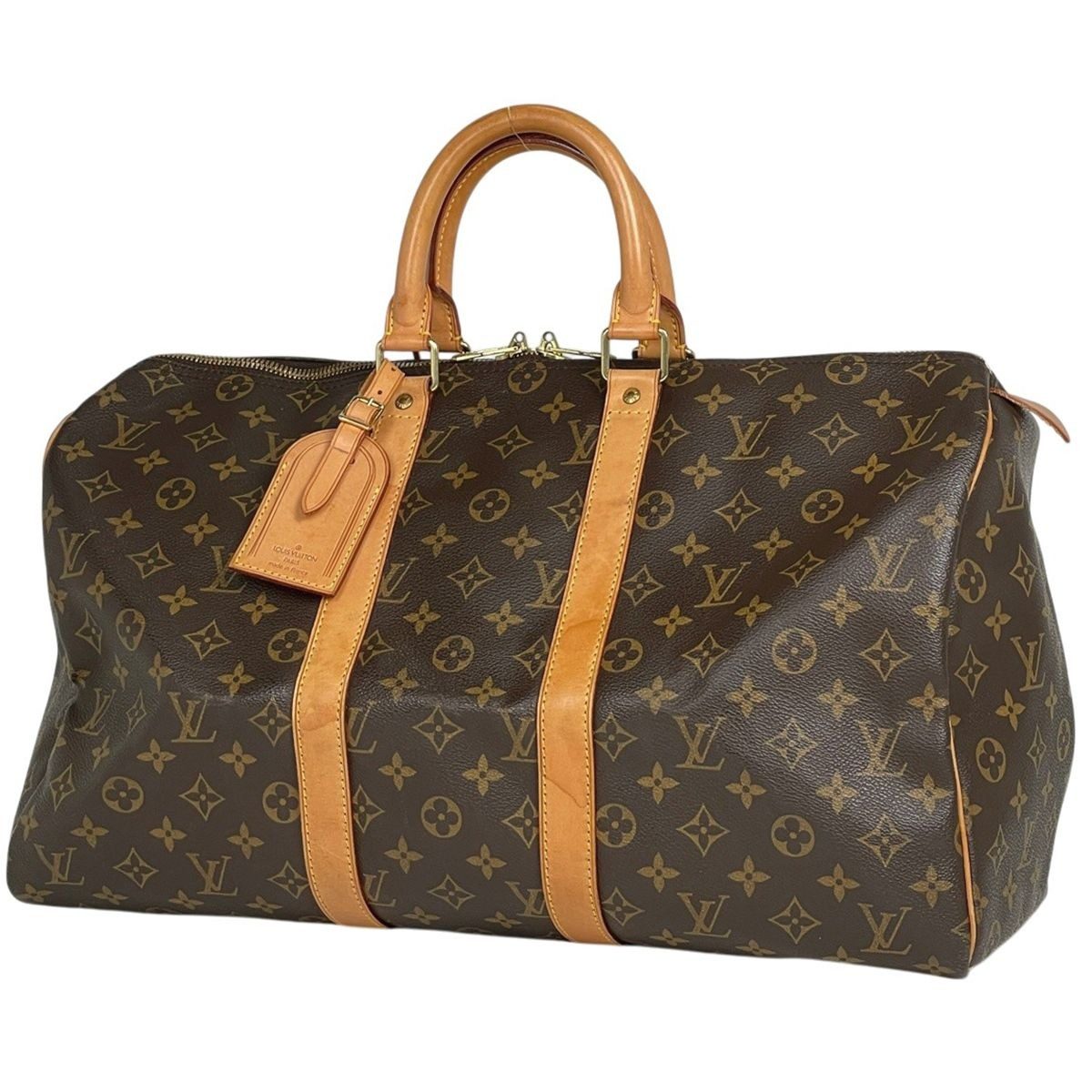 Louis Vuitton Keepall 45 Boston Bag Monogram Brown