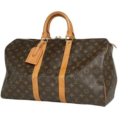 Louis Vuitton Keepall 45 Boston Bag Monogram Brown