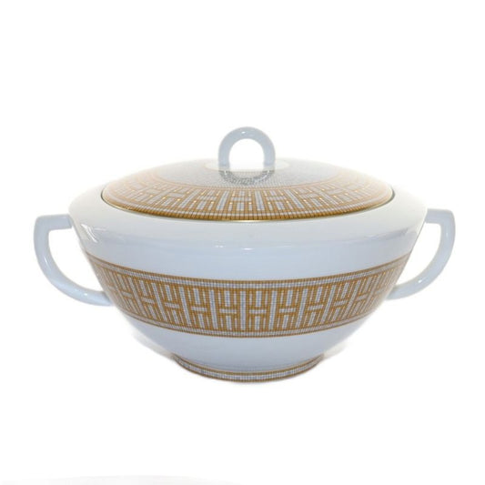 Hermes Mosaic Van Quatre Spouturine Soup Pot Western Tableware Miscellaneous