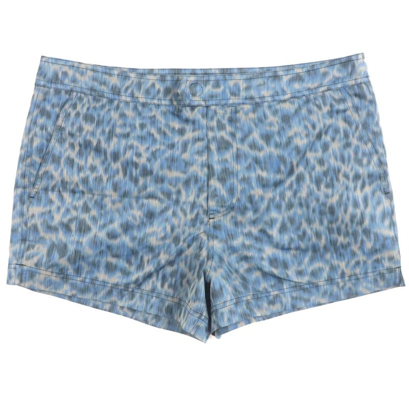 Dior Homme Leopard Print Swimwear Swim Shorts Blue M Storage