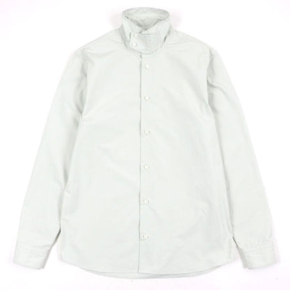  Hermes 23AW 100% Cotton Serie Button Long Sleeve Long Sleeve Shirt Light