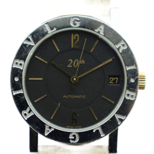 Bvlgari Watch Automatic Back Skeleton Black Dial Limited Aa Mq Oh