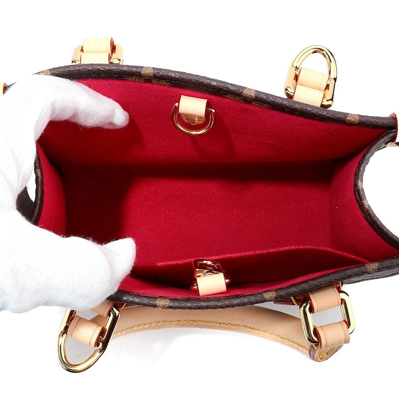 Louis Vuitton Shoulder Bag On The Go BB Brown