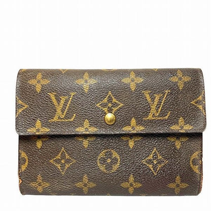 Louis Vuitton Monogram Porte Trésor Etui Papier M61202 Trifold Wallet Unisex