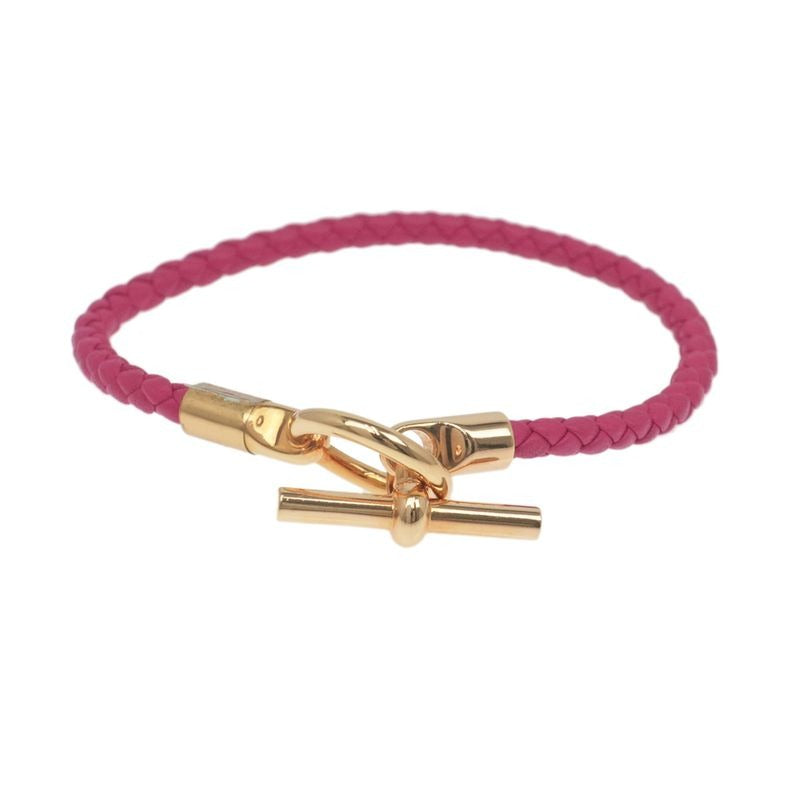 Hermes Grennan Bracelet Rose Mexico Gold Hardware Bangle Accessories