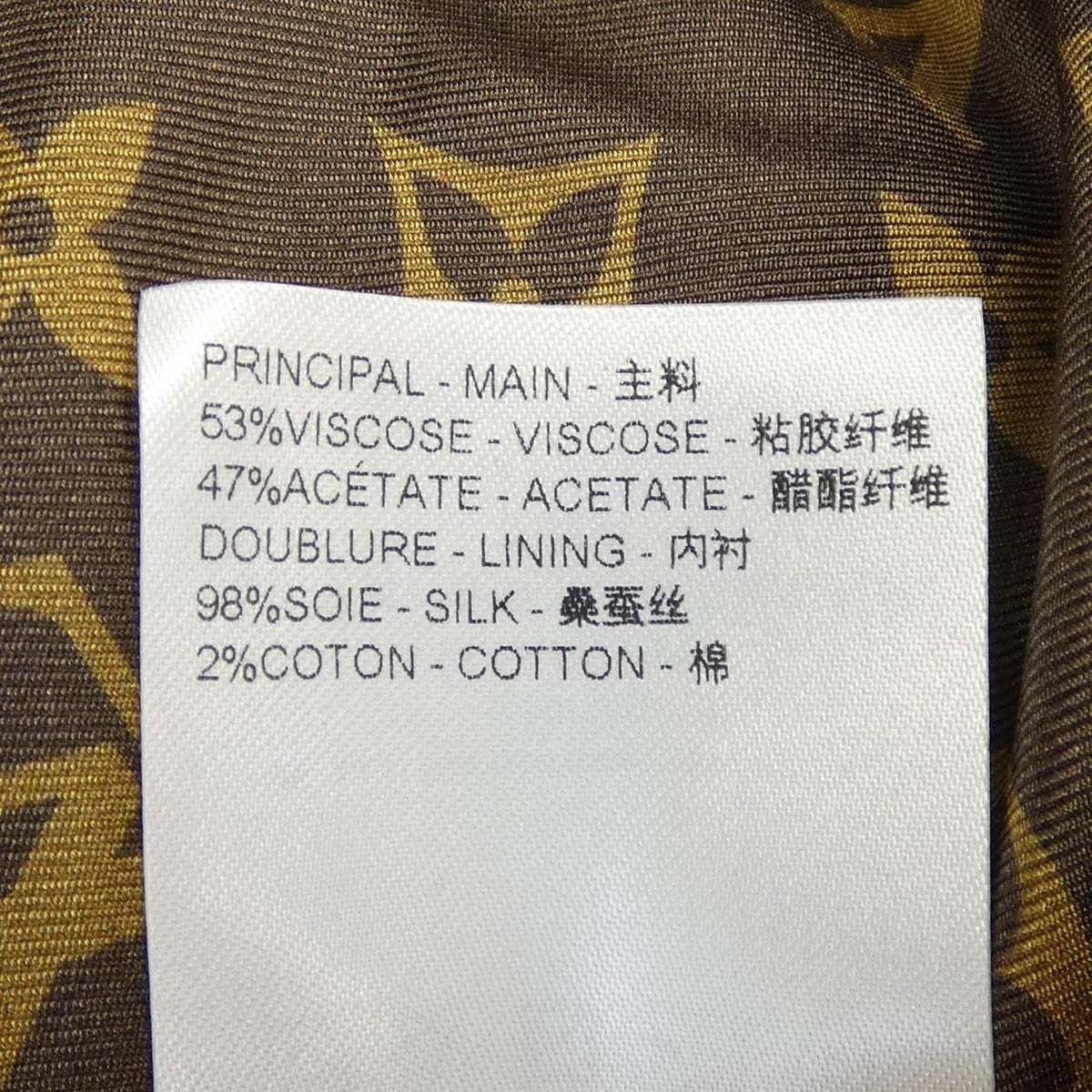 Louis Vuitton Jacket Black 44 Gray — view 3