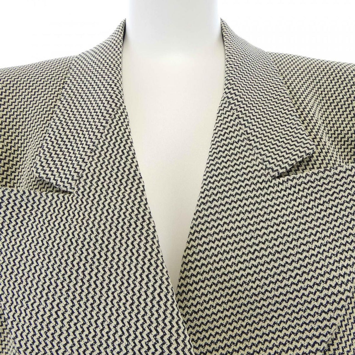 Louis Vuitton Jacket Black 44 Gray — view 5