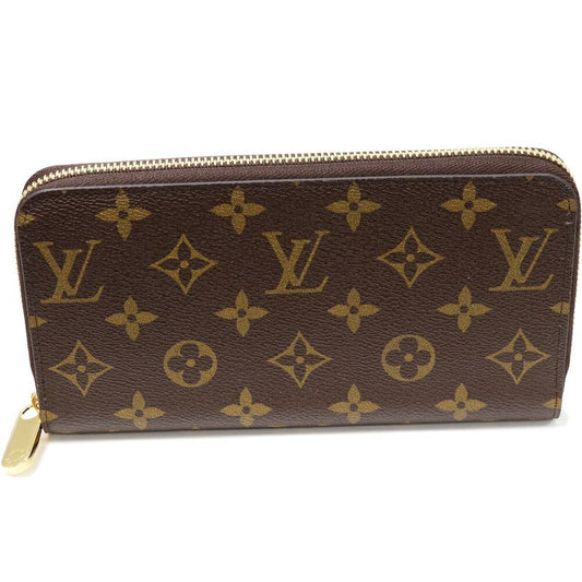 Louis Vuitton Round Zipper Long Wallet With Change Pocket Monogram Zippy Wallet