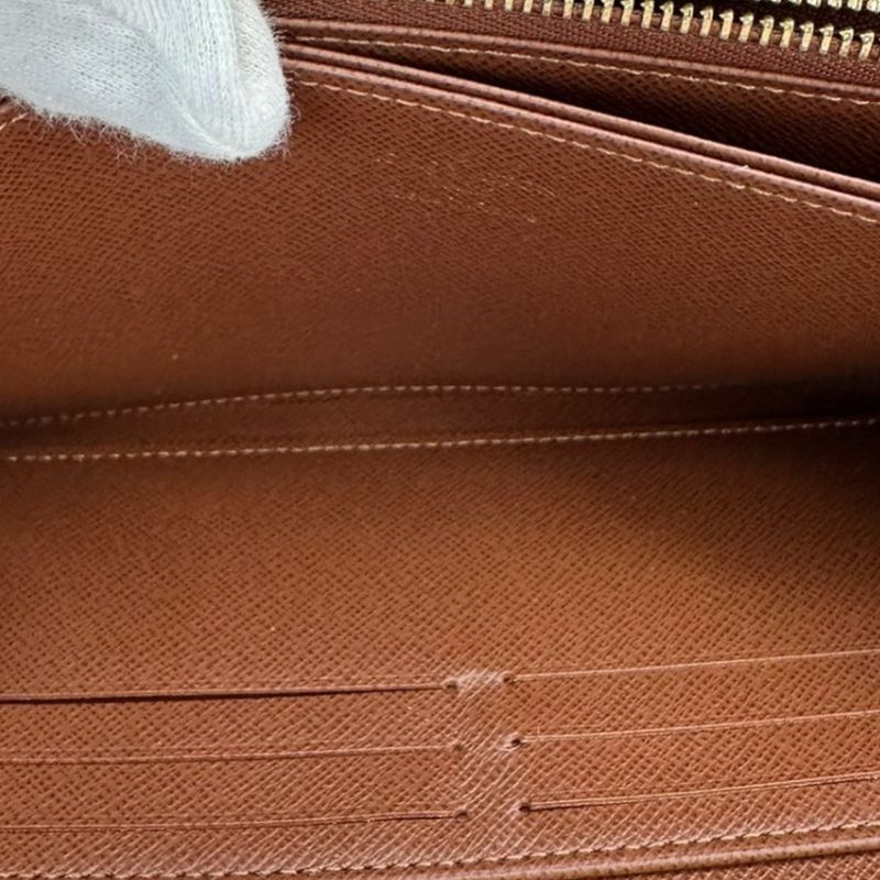 Louis Vuitton M60017 Monogram Round Zipper Zippy Wallet Long Wallet Louis