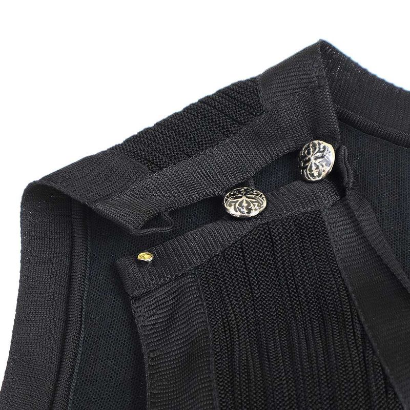 Chanel Sleeveless Dress P37549k02416 Black 42