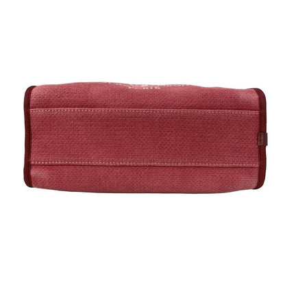 Chanel Shoulder Bag Deauville Beau Ring Bag Bordeaux Chain Shoulder / Silver