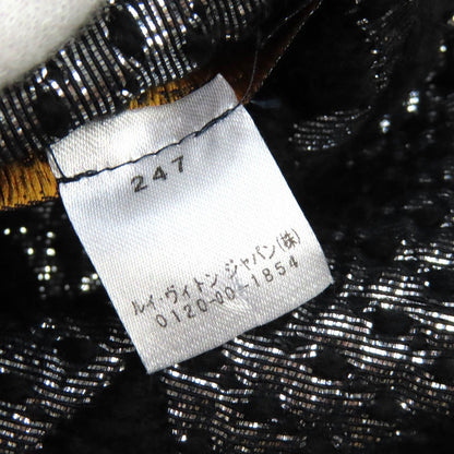 Louis Vuitton Logomania Scarf Shine Wool Silk Monogram Fringe — view 8