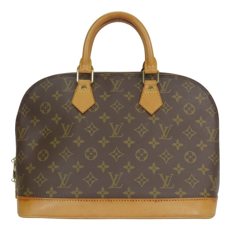 Louis Vuitton Handbag Alma Monogram Brown Classic