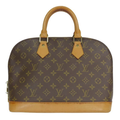 Louis Vuitton Handbag Alma Monogram Brown Classic