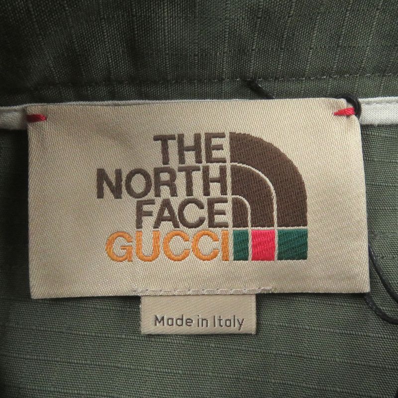 Gucci The North Face Gucci The North Face 21SS 643129 Cargo Pants Khaki 44 Made