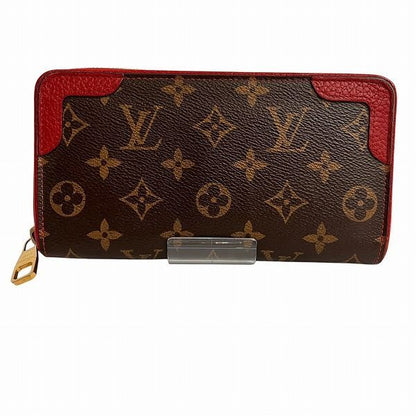 Louis Vuitton Monogram Zippy Wallet Retiro M61854 Long Wallet Women