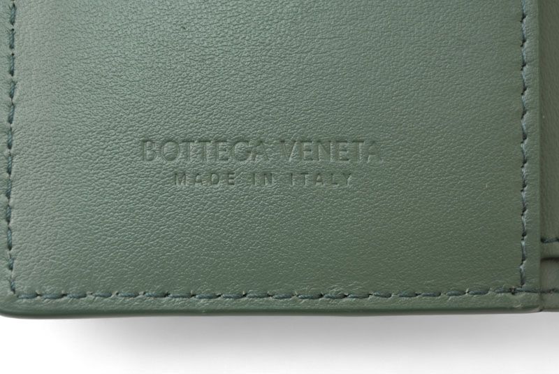 Bottega Veneta Wallet Fold Bottega Veneta Mini Wallet 707601 Intrecciato Mint