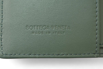 Bottega Veneta Wallet Fold Bottega Veneta Mini Wallet 707601 Intrecciato Mint