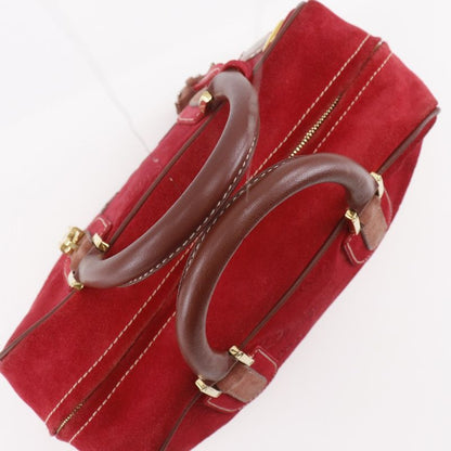 Loewe Amazona 28 160th Anniversary Mini Boston Leather X Suede Women's Handbag